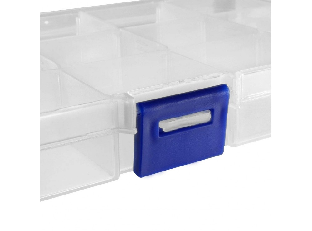 مجموعه 7 عددی جعبه قطعات 10خانه سایز 130x65x20mm مجموعه 7 عددی جعبه قطعات 10خانه سایز 130x65x20mm