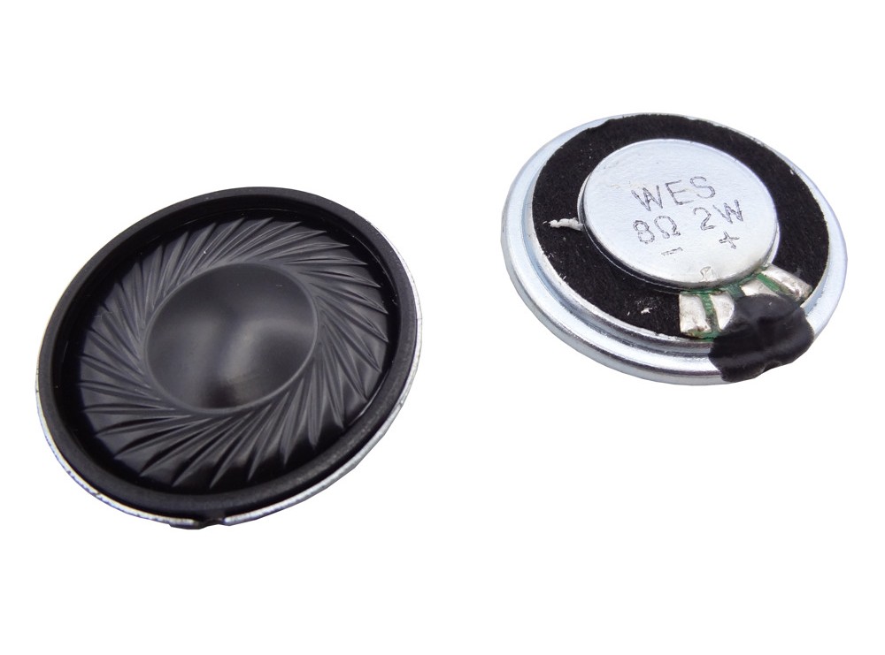 مجموعه 7 عددی بلندگو - اسپیکر 8 اهم 2 وات قطر 30mm مجموعه 7 عددی بلندگو - اسپیکر 8 اهم 2 وات قطر 30mm