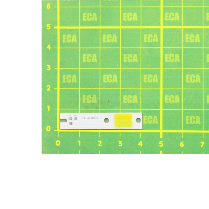 مجموعه 8 عددی چیپ COB LED هدلایت 15W پایه H3 دو رنگ سفید - زرد