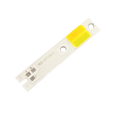 مجموعه 8 عددی چیپ COB LED هدلایت 15W پایه H3 دو رنگ سفید - زرد