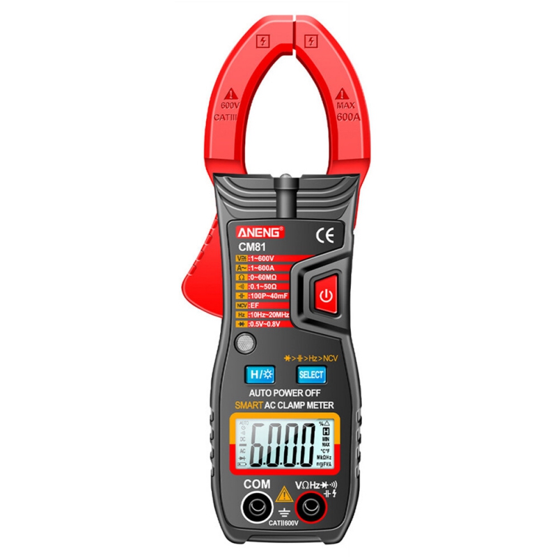 کلمپ متر دیجیتالی AC ـ 600 آمپر ANENG مدل CM81