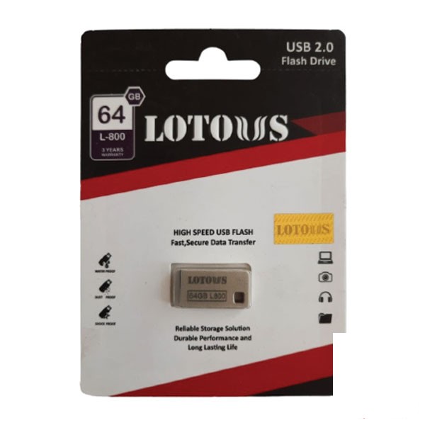 فلش مموری لوتوس مدل L800 ظرفیت 64 گیگابایت