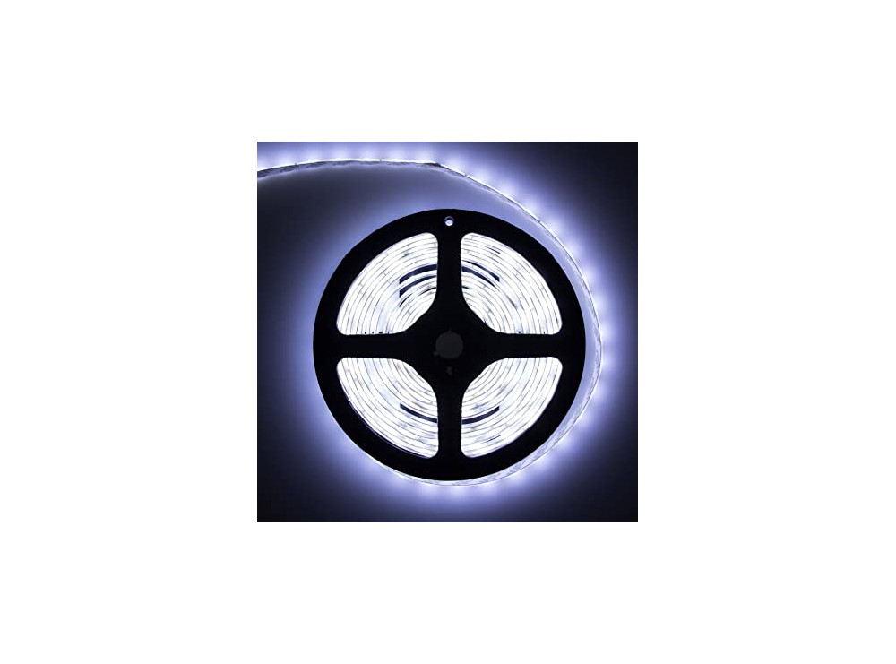 LED نواری سفید مهتابی درشت 5050 60Pcs رول 5متری