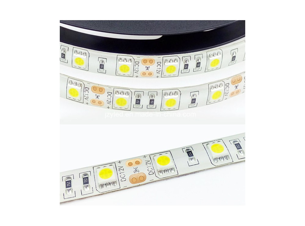 LED نواری سفید مهتابی درشت 5050 60Pcs رول 5متری