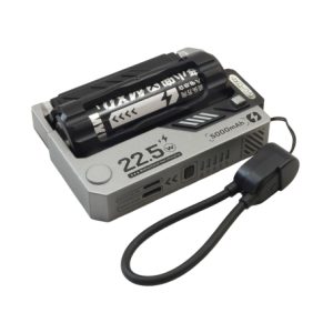 پاوربانک MXD-01 با باتری قابل تعویض و شارژ سریع 22.5 وات