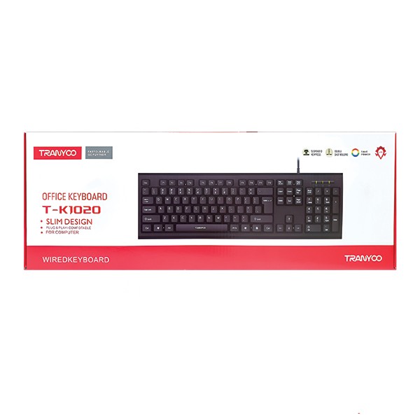 کیبورد با سیم ترانیو مدل TK1020 کیبورد با سیم ترانیو مدل TK1020