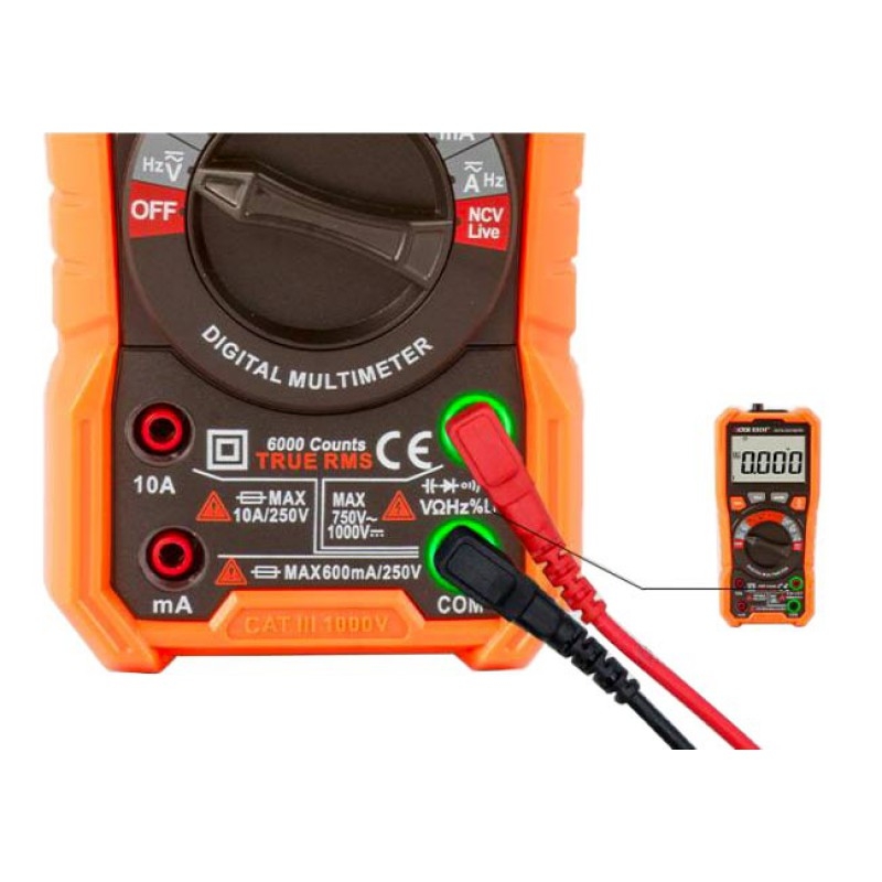 مولتی متر اتورنج دیجیتال ویکتور VICTOR مدل +890H