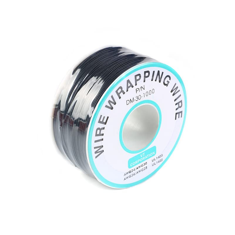 سیم وایرپ WRAPPING حلقه ای مشکی کد B-30-1000 سیم وایرپ WRAPPING حلقه ای مشکی کد B-30-1000