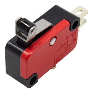 مجموعه 10 عددی میکروسوئیچ 15A 250VAC غلتک دار 14mm مدل V-155-1C25