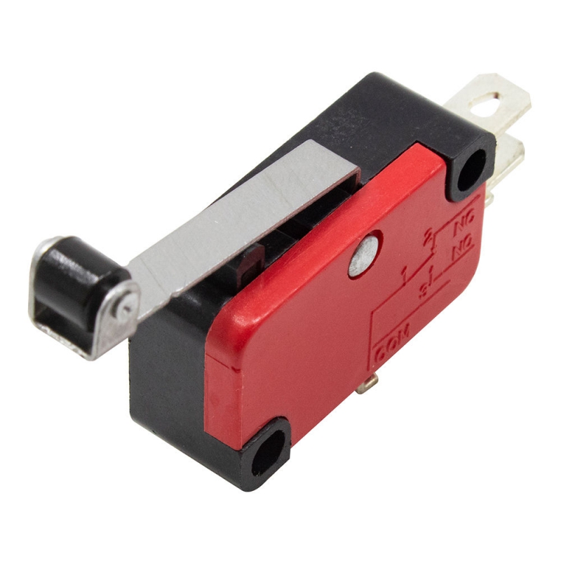 مجموعه 10 عددی میکروسوئیچ 15A 250VAC غلتک دار 28mm مدل V-156-1C25