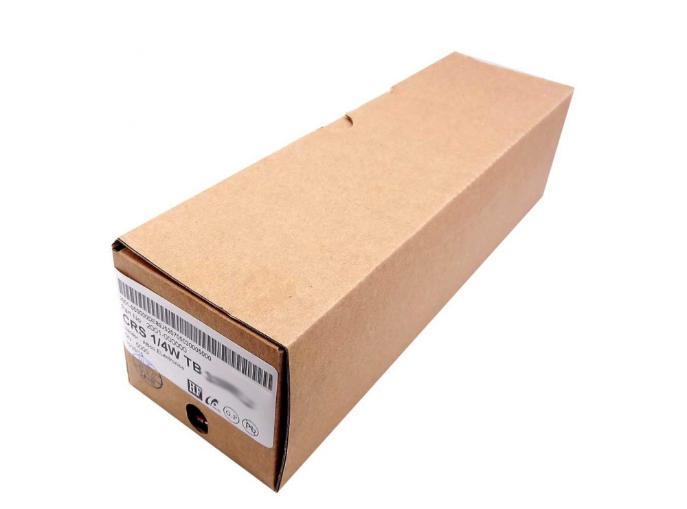 مجموعه 10 عددی مقاومت فشرده 18 اهم 1/4W کره ای مارک ABCO سری CRS بسته200 تایی