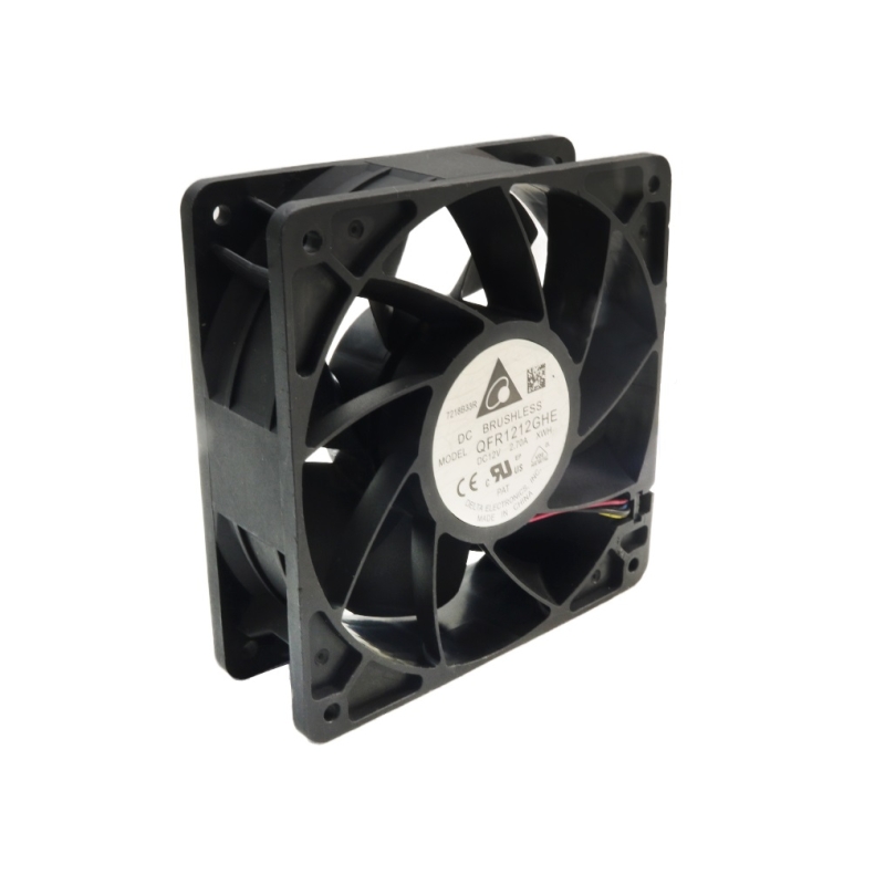جت فن بلبرینگی 12V-2.7A سایز 12x12x3.8 مارک DELTA مدل QFR1212GHE جت فن بلبرینگی 12V-2.7A سایز 12x12x3.8 مارک DELTA مدل QFR1212GHE