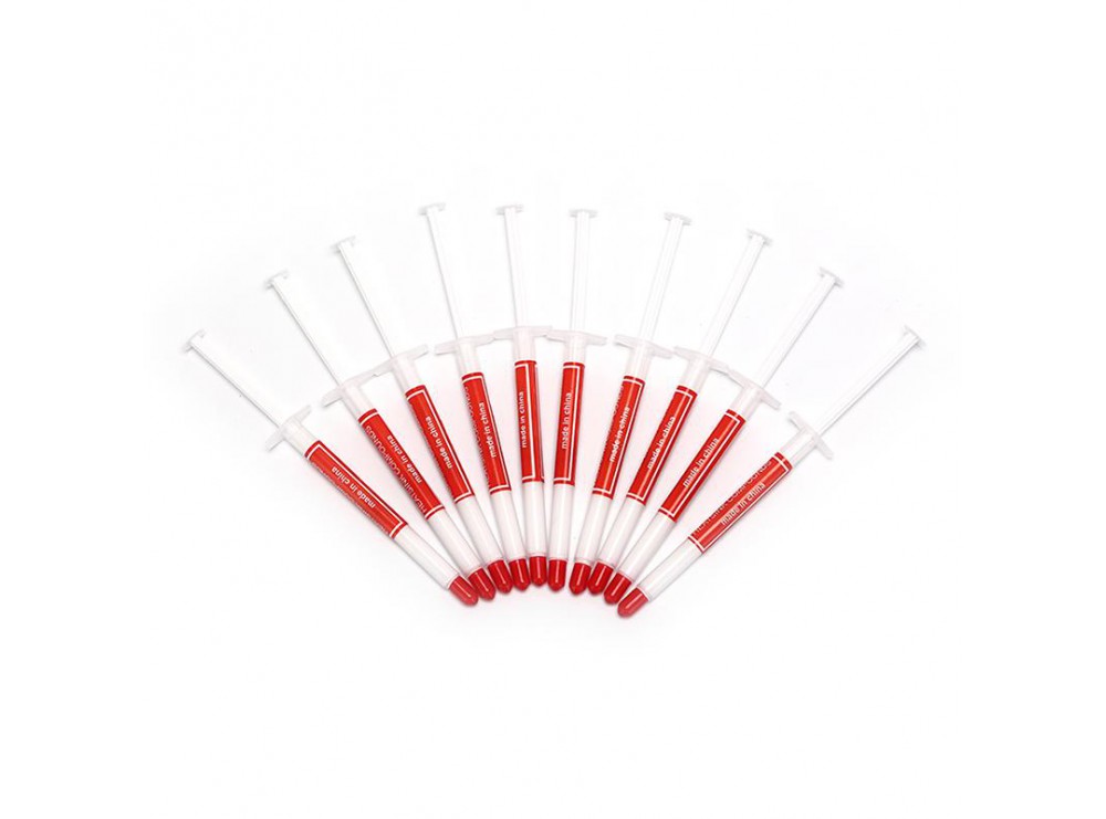 مجموعه 15 عددی خمیر سیلیکون سرنگی 1 گرمی HC-131