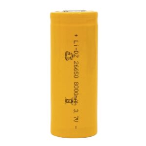 مجموعه 2 عددی باتری لیتیوم یون 3.7v سایز 26650 8000mAh