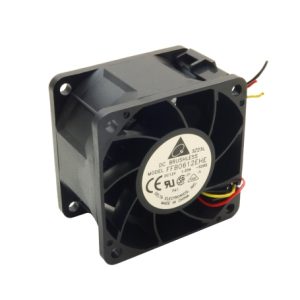 مجموعه 2 عددی جت فن براشلس DC12V-0.7A سه سیمه FFB0612EHE سایز 6X6X3.8 مارک DELTA