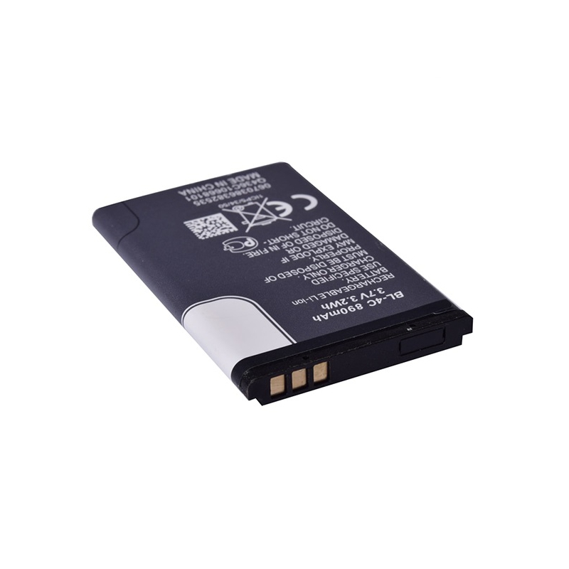 مجموعه 2 عددی باتری Li-ion مدل NOKIA BL-4C 890mAh 3.7V 3.2Wh