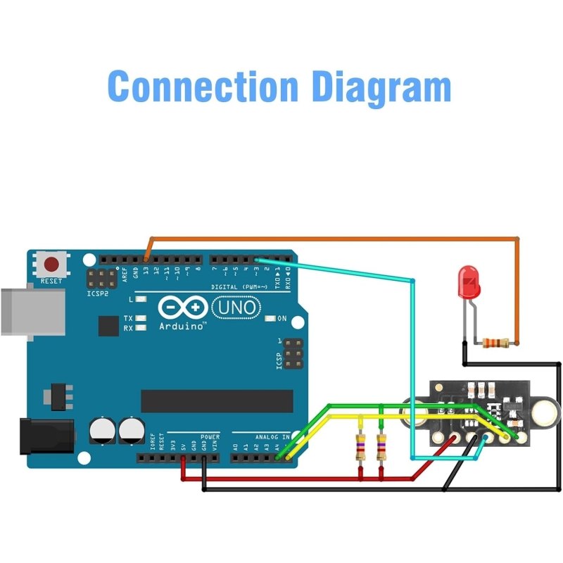 مجموعه 2 عددی ماژول فاصله سنج لیزری VL53L0X GY-53 محصول CJMCU