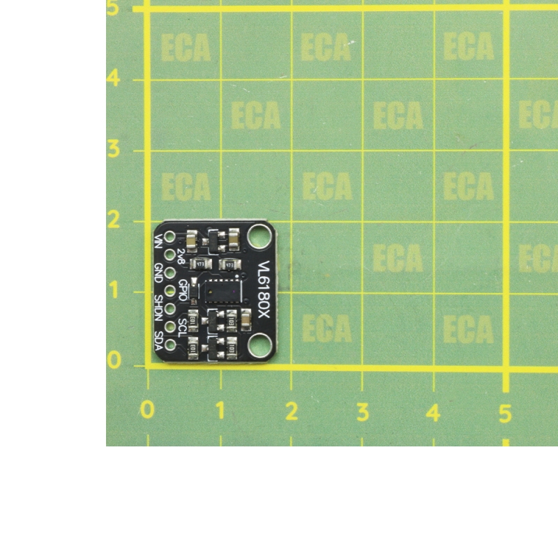 مجموعه 2 عددی ماژول فاصله سنج لیزری VL6180X