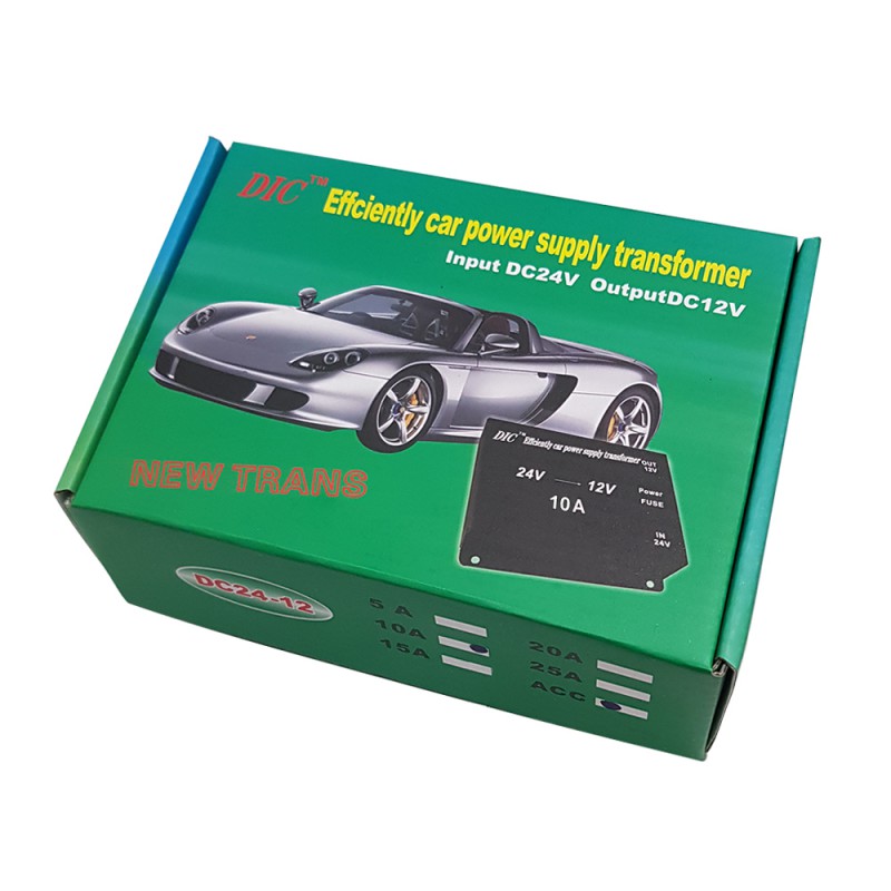 کانورتر برق خودرو 24V To 12V 10A
