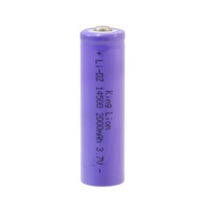 مجموعه 3 عددی باتری لیتیوم یون 3.7v سایز 14500 2000mAh مارک King Lion