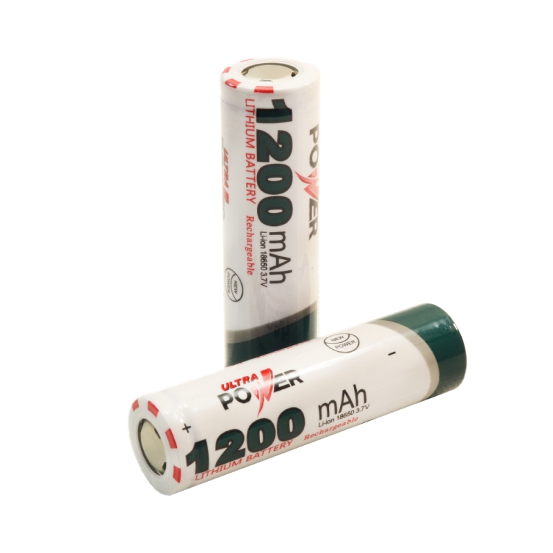 مجموعه 3 عددی باتری لیتیوم یون 3.7v سایز 18650سرتخت 1200mAh مارک ULTRA POWER مجموعه 3 عددی باتری لیتیوم یون 3.7v سایز 18650سرتخت 1200mAh مارک ULTRA POWER