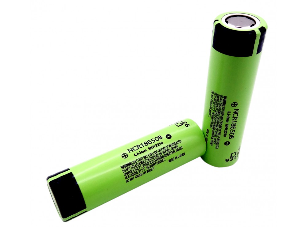 باتری لیتیوم یون 3.6v سایز 18650 3350mAh مارک Panasonic مدل NCR18650B