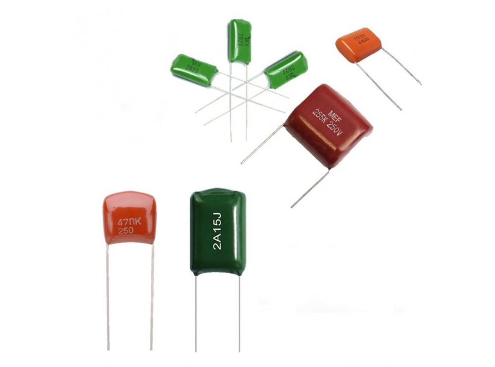 مجموعه 37 عددی خازن پلی استر 8.2nF / 50V / 10%