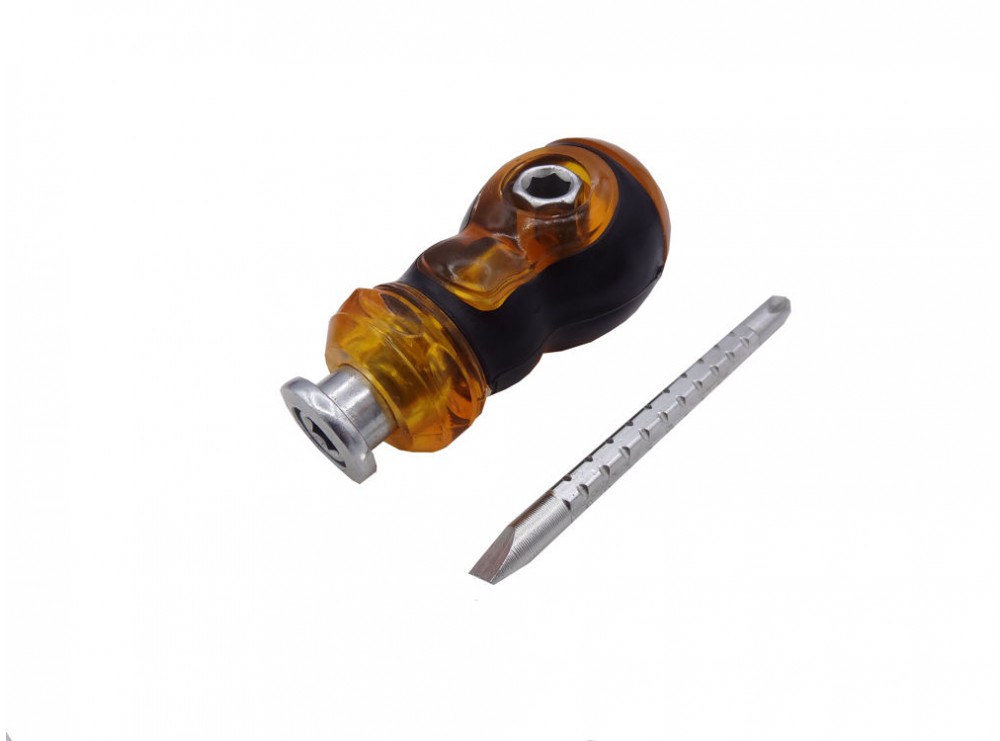 مجموعه 4 عددی پیچ گوشتی دوسر دوکاره مشتی 6X80mm مجموعه 4 عددی پیچ گوشتی دوسر دوکاره مشتی 6X80mm