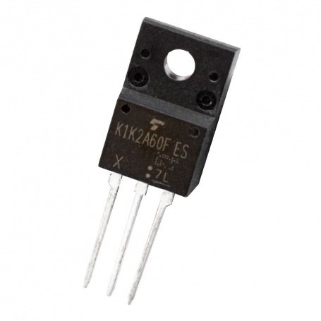 مجموعه 5 عددی ماسفت K1K2A60F نوع N-Channel تایوانی مارک TOSHIBA پکیج TO-220FP