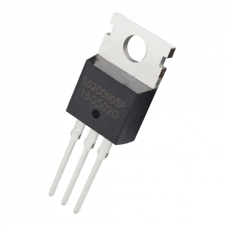 مجموعه 6 عددی ماسفت SG200N05P نوع N-Channel تایوانی مارک SiliconGear پکیج TO-220