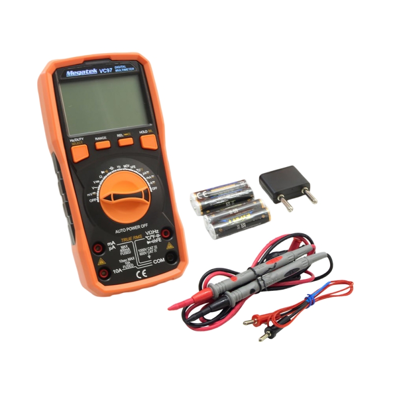 مولتی متر اتورنج دیجیتال ویکتور Megatek مدل VC97