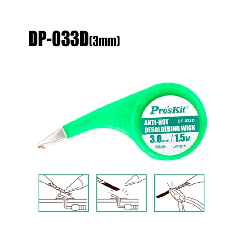 سیم قلع کش حلزونی پروسکیت Proskit مدل DP-033