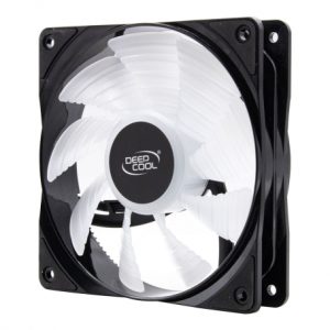 فن کیس RGB LED PWM سایز 12X12 مدل RF120M مارک DEEPCOOL