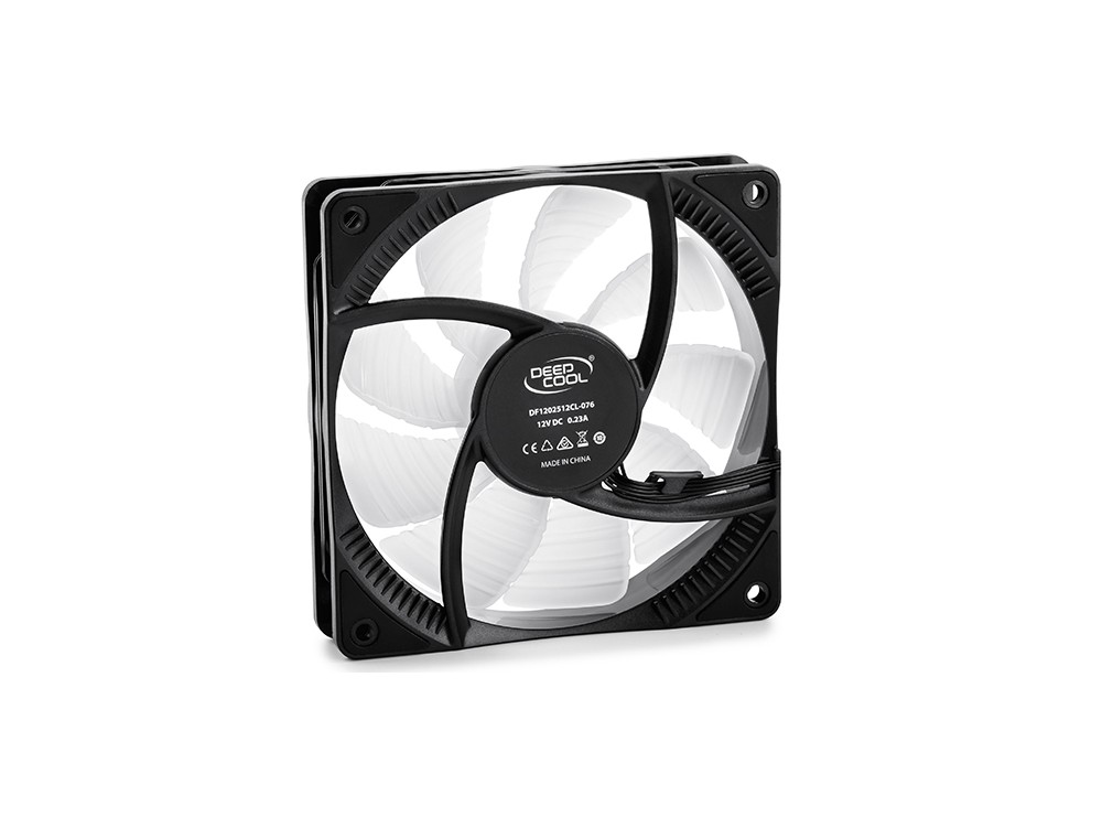 فن کیس RGB LED PWM سایز 12X12 مدل RF120M مارک DEEPCOOL