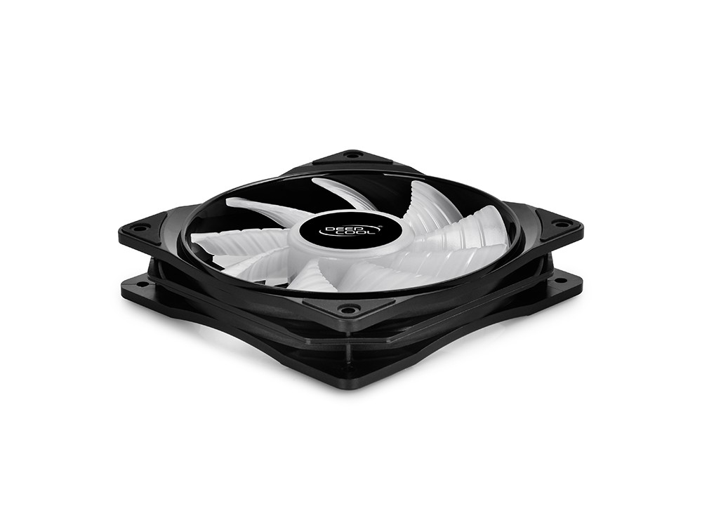 فن کیس RGB LED PWM سایز 12X12 مدل RF120M مارک DEEPCOOL