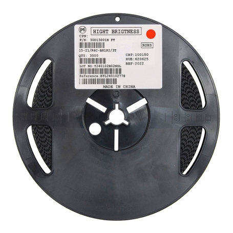 SMD LED قرمز REVERS پکیج 1206 رول3000 تایی