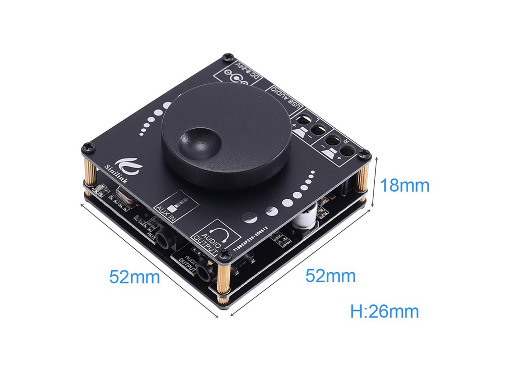 ماژول آمپلی فایر صوتی بلوتوث دار 10W/15W/20W مدل XY-AP15H