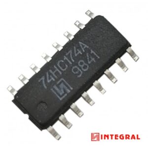 مجموعه 18 عددی تراشه فلیپ فلاپ 74HC174AD پکیج SOP-16 مارک INTEGRAL