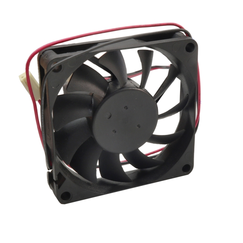 مجموعه 2 عددی فن 12V دو سیمه سایز 7x7 ضخامت 1.5cm مارک XFAN مدل RDM7015S1