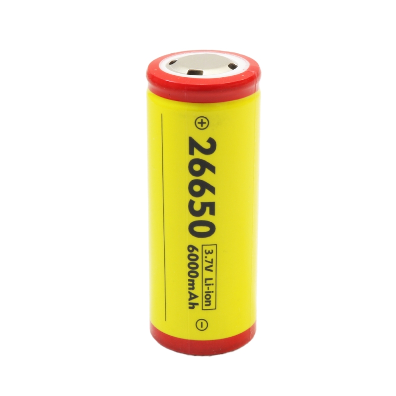 مجموعه 2 عددی باتری لیتیوم یون 3.7v سایز 26650 6000mAh مجموعه 2 عددی باتری لیتیوم یون 3.7v سایز 26650 6000mAh