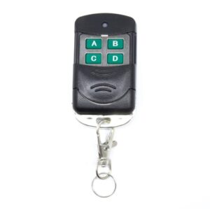 مجموعه 2 عددی ریموت 4 کانال کدلرن طرح ساید 433MHz مدل ABCD سبز