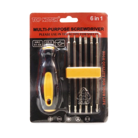 مجموعه 2 عددی ست پیچ گوشتی 7 تکه TOP NOTCH