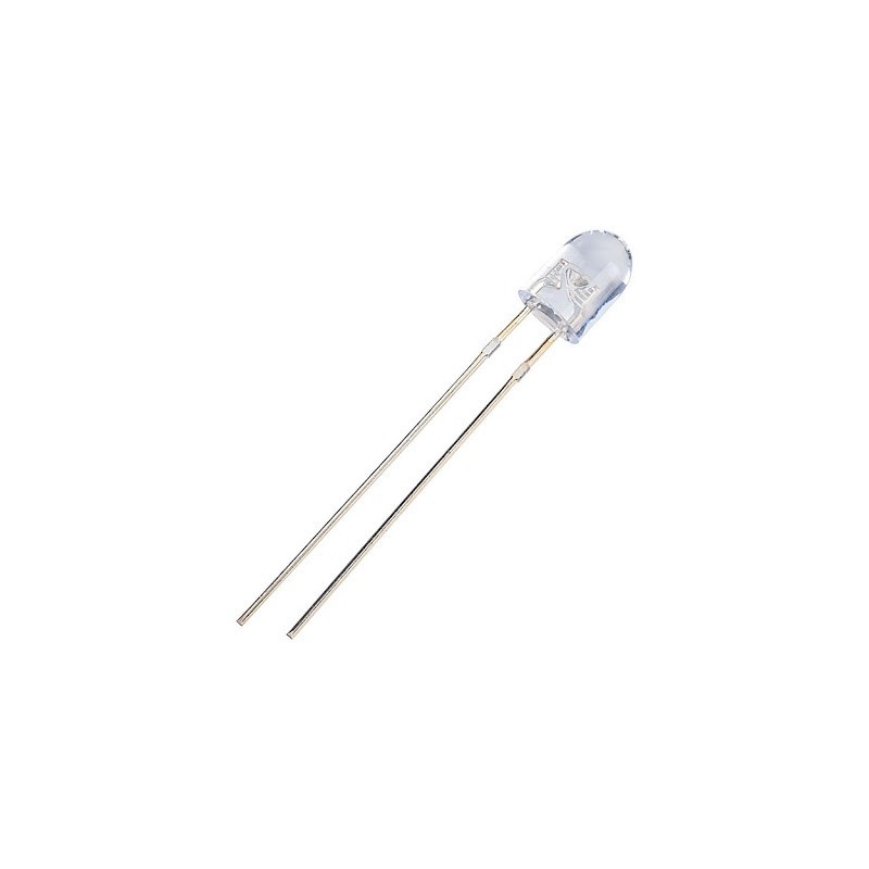 مجموعه 2 عددی LED اوال سبز شفاف 5mm بسته200 تایی