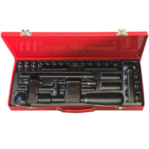 جعبه بکس 24 پارچه خالی با پارتیشن متعلقات فورتیکا FORTIKA مدل قرمز