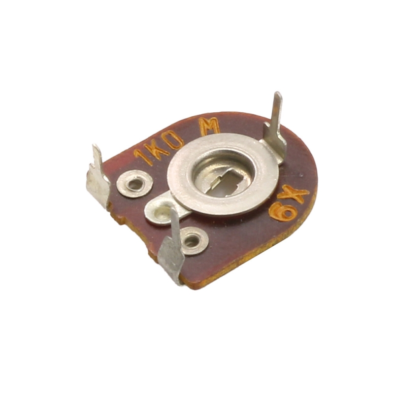 مجموعه 25 عددی پتانسیومتر فیبری فلزی 1K اهم خوابیده X9