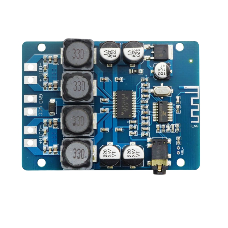 ماژول آمپلی فایر بلوتوثی 2X30W با تراشه TPA3118 مدل XH-M314