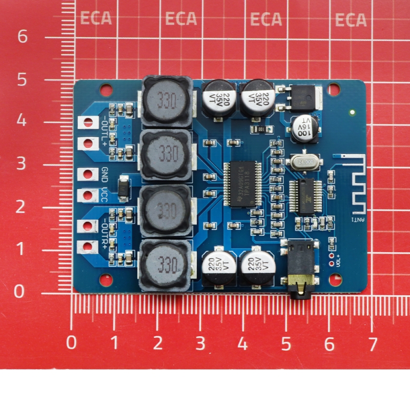 ماژول آمپلی فایر بلوتوثی 2X30W با تراشه TPA3118 مدل XH-M314