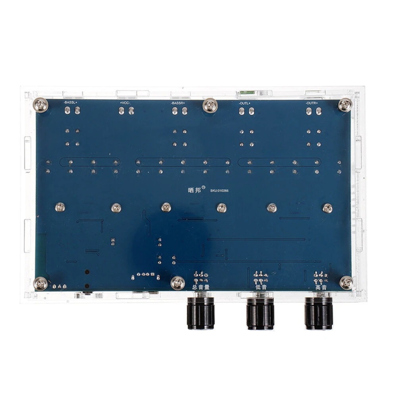 ماژول آمپلی فایر بلوتوثی 2x50W و ساب ووفر 2X100W وات استریو مدل XH-A310