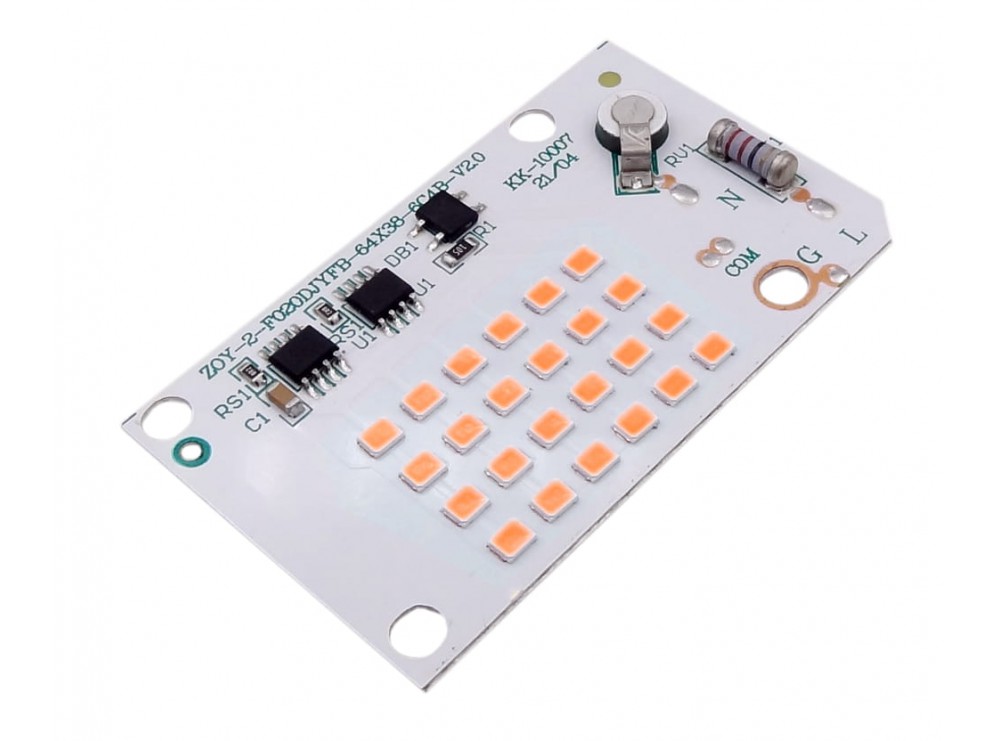 مجموعه 3 عددی LED DOB سفید آفتابی 220VAC 20W دارای مدار محافظتی Anti Surge مجموعه 3 عددی LED DOB سفید آفتابی 220VAC 20W دارای مدار محافظتی Anti Surge