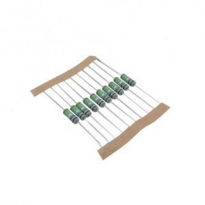 مجموعه 4 عددی مقاومت متال اکسید 91K اهم 2W کره ای مارک ABCO سری MORS بسته 50 تایی